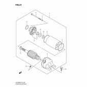 Схема узла: Стартер электрический для Suzuki UX150 Sixteen
