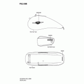 Схема вузла: Наклейка (K5) для Suzuki VZ1600 Marauder M1600