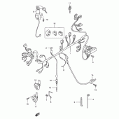 Схема вузла: Електропроводка для Suzuki GSX400