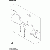 Схема вузла: Захист рук (Опція) для Suzuki DL650 V-Strom
