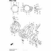 Схема вузла: Кришки картера для Suzuki RM-Z250
