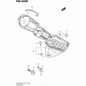 Схема вузла: Speedometer (Gsx-R1000Al6 E28) для Suzuki GSX-R1000