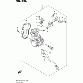 Схема вузла: Дросельна заслінка для Suzuki RM-Z250