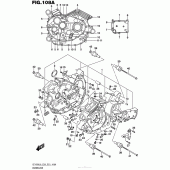 Схема узла: Картер двигателя для Suzuki VZ1500 Boulevard M90