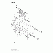 Схема вузла: Важіль прогресії для Suzuki VZ1500 Intruder M1500