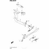 Схема узла: Stand (Vl1500Tl7 E28) для Suzuki VL1500 Boulevard C90T B.O.S.S