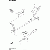 Схема вузла: Підставка для Suzuki VZ800 Boulevard M50