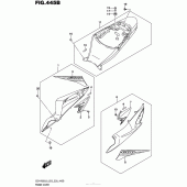 Схема узла: Боковые панели (Ajp) для Suzuki GSX-R600