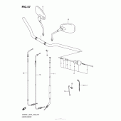 Схема узла: Руль & Тросики для Suzuki VZ800 Boulevard M50