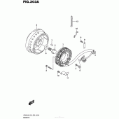 Схема вузла: Статор & Ротор для Suzuki VZ800 Boulevard M50
