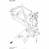 Схема вузла: Патрубок системи охолодження для Suzuki GSX-S750
