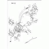 Схема вузла: Карбюратор (Front)(model h/j/k/l/m/n/p/r) для Suzuki VS1400