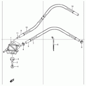 Схема вузла: Паливний насос Suzuki UC150 Epicuro
