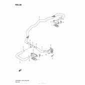 Схема вузла: Система індукції повітря (Vzr1800L3 E33) для Suzuki VZR1800 Boulevard M109R