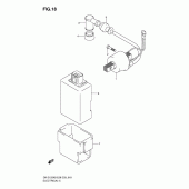 Схема вузла: Електроустаткування для Suzuki DR-Z125 DR-Z125L