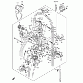 Схема узла: Карбюратор для Suzuki DR-Z400 DR-Z400E
