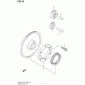Схема вузла: Привід стартера Suzuki VL800 Boulevard C50