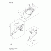 Схема узла: Боковые панели (Glr) для Suzuki GSX-R600