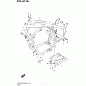 Схема вузла: Рама для Suzuki VZR1800 Boulevard M109R