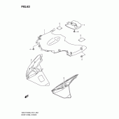 Схема вузла: Body cowl cover для Suzuki GSX-R1000