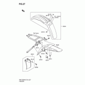 Схема вузла: Крило для Suzuki RM-Z250