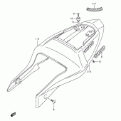 Схема вузла: Бічні панелі (Model k4) для Suzuki GSX-R1000
