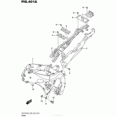 Схема вузла: Рама для Suzuki GSX-R750