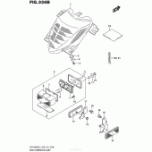 Схема вузла: Задній ліхтар (Стоп-сигнал) (Vzr1800Bzl5 E33) для Suzuki VZR1800 Boulevard M109R BOSS
