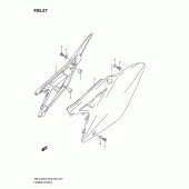 Схема вузла: Бічні панелі для Suzuki RM-Z450