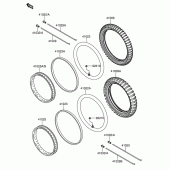 Схема вузла: Rear tire x для Suzuki DR-Z110