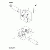 Схема вузла: Пульт управління рульовий (Vzr1800l2 e51) для Suzuki VZR1800 Intruder M1800R/ Boulevard M109R