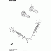 Схема вузла: Розподільний вал & Клапан для Suzuki DR-Z400 DR-Z400S