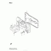 Схема узла: Клапанная крышка для Suzuki AN650 Burgman (EU analogue of SkyWave)