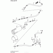 Схема вузла: Система вентиляції бензобака (Dl1000Al5 E33) для Suzuki DL1000 V-Strom