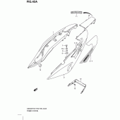 Схема вузла: Бічні панелі (Model k8) для Suzuki GS500