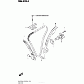 Схема узла: Цепь ГРМ & Натяжитель & Успокоитель для Suzuki GSX-R750