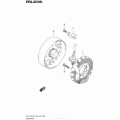 Схема вузла: Генератор для Suzuki GSX-R1000