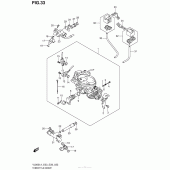 Схема вузла: Throttle Body (Vl800Tl4 E03) для Suzuki VL800 Boulevard C50T