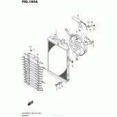 Схема вузла: Радіатор для Suzuki VZR1800 Boulevard M109R BOSS