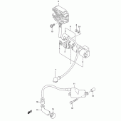 Схема вузла: Електроустаткування для Suzuki GS500