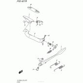 Схема узла: Подставка для Suzuki VL1500 Boulevard C90 B.O.S.S