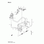 Схема вузла: Паливна рейка & Інжектор для Suzuki DL650 V-Strom