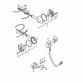 Схема узла: Поворотники (E18,  e26) для Suzuki GS1000