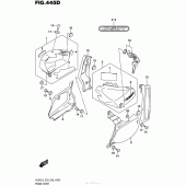 Схема вузла: Бічні панелі (Vl800Tl5 E28) для Suzuki VL800 Boulevard C50 BOSS