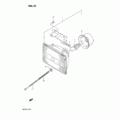 Схема узла: Фара для Suzuki DR250