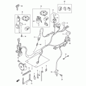 Схема вузла: Електропроводка (Model k2/k3/k4/k5) для Suzuki DR200 DR200SE