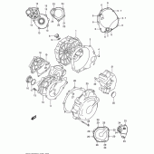 Схема вузла: Кришки картера для Suzuki GSX-R600