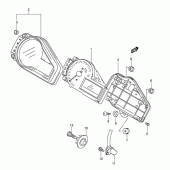 Схема вузла: Спідометр для Suzuki GSX-R600