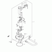 Схема вузла: Паливний насос для Suzuki GSX1400