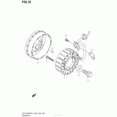 Схема узла: Статор & Ротор для Suzuki GSX1300 Hayabusa
